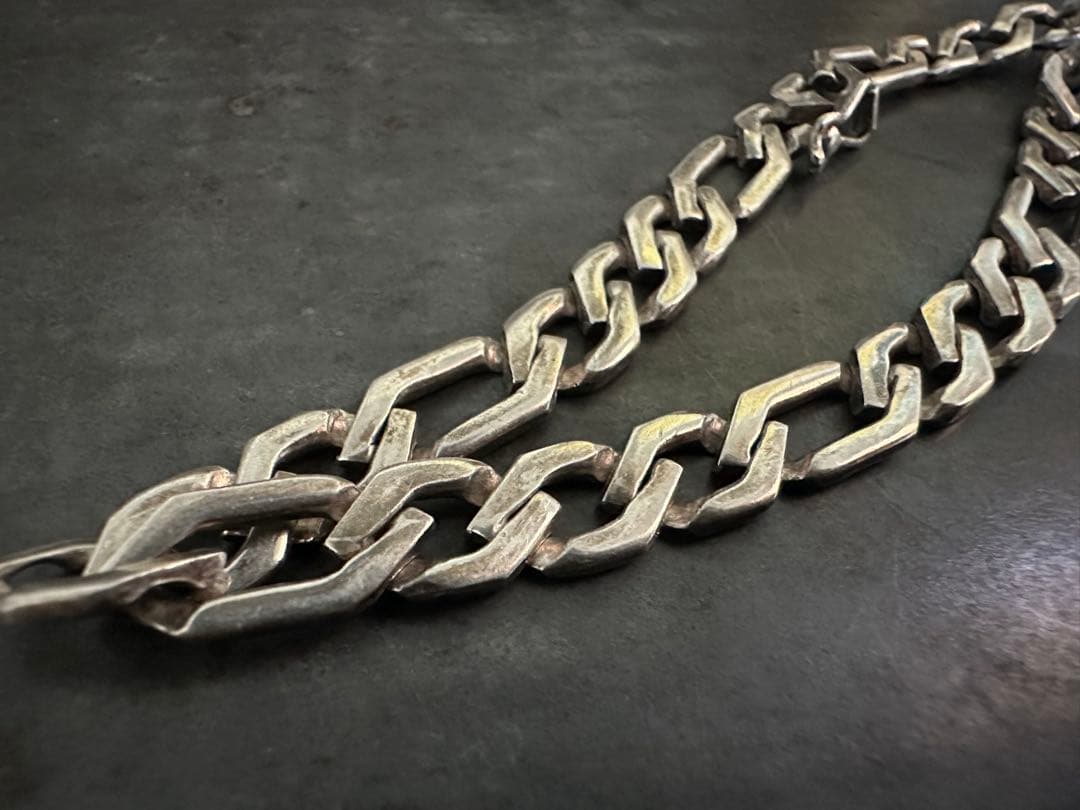 希少　ヴィンテージ　925 シルバー 喜平　アンティーク　ブレスレットアメリカ