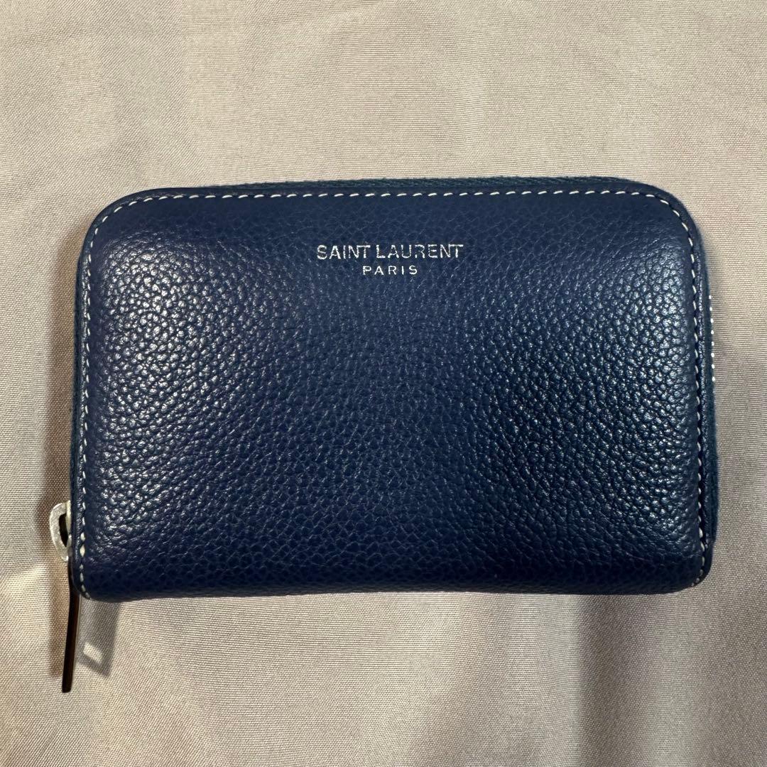 SAINT LAURENT ネイビー ケース
