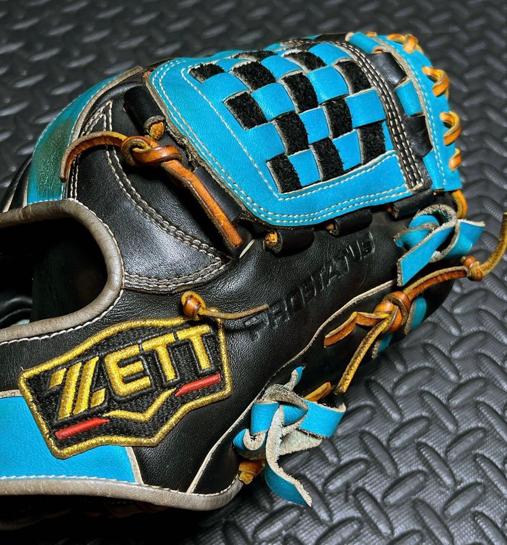 ZETT 数量限定カラー プロステイタス 軟式 内野手用 グローブ 源田壮亮