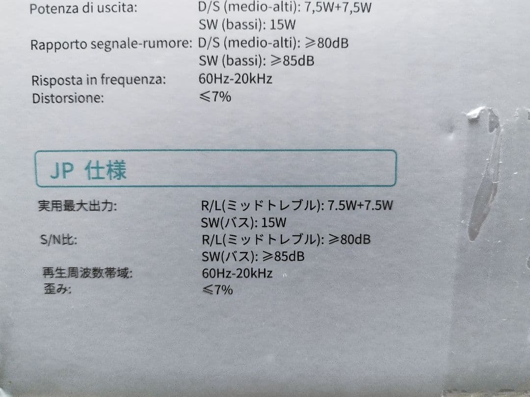 サブウーファー付き Edifier G1500 MAX