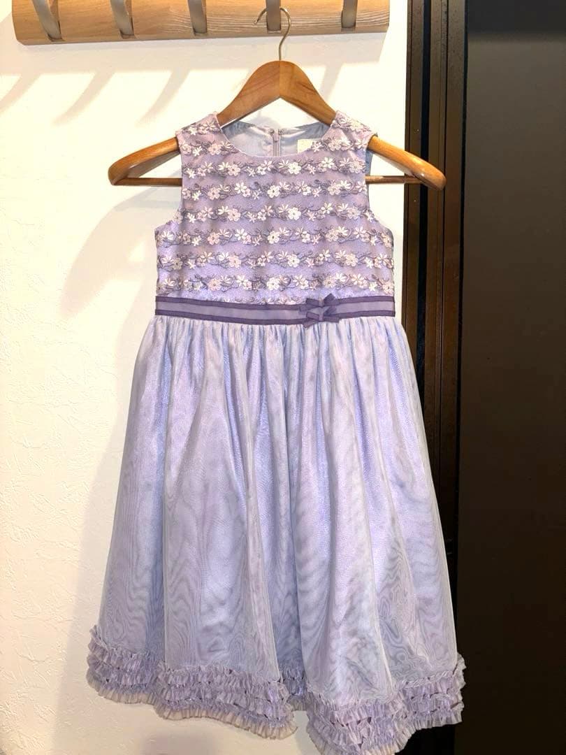 KUMIKYOKU 組曲　ラベンダー 子供用セレモニードレス 130 結婚式