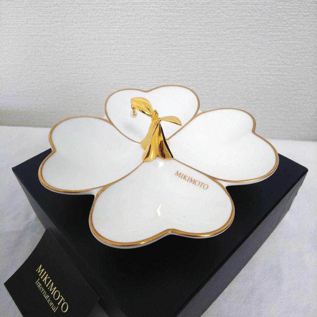 MIKIMOTO ミキモト スプーン パール付き5本 アクセサリートレイ未使用