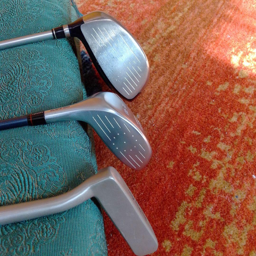 【初心者セット】 ゴルフバッグ一式 ドライバー アイアンセット HONMA