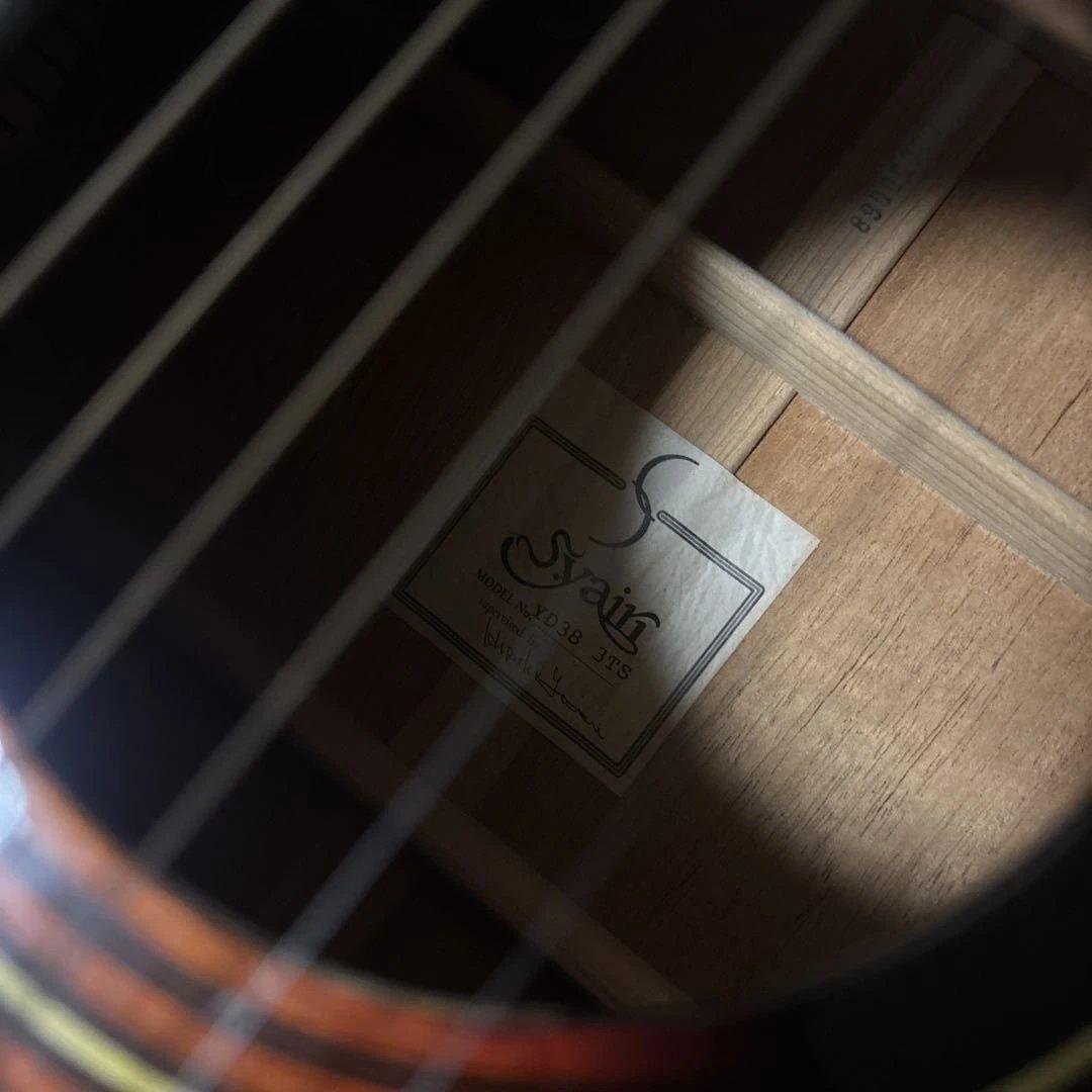 S.yairi エスヤイリ　アコギ　YD38(3TS)　ハードケース付き