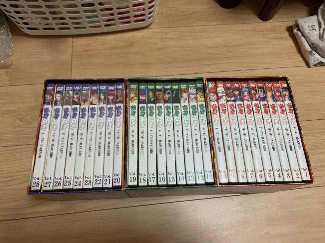 翔平さん専用！DVD 幽☆遊☆白書 幽遊白書 全巻セット 全28 巻セット