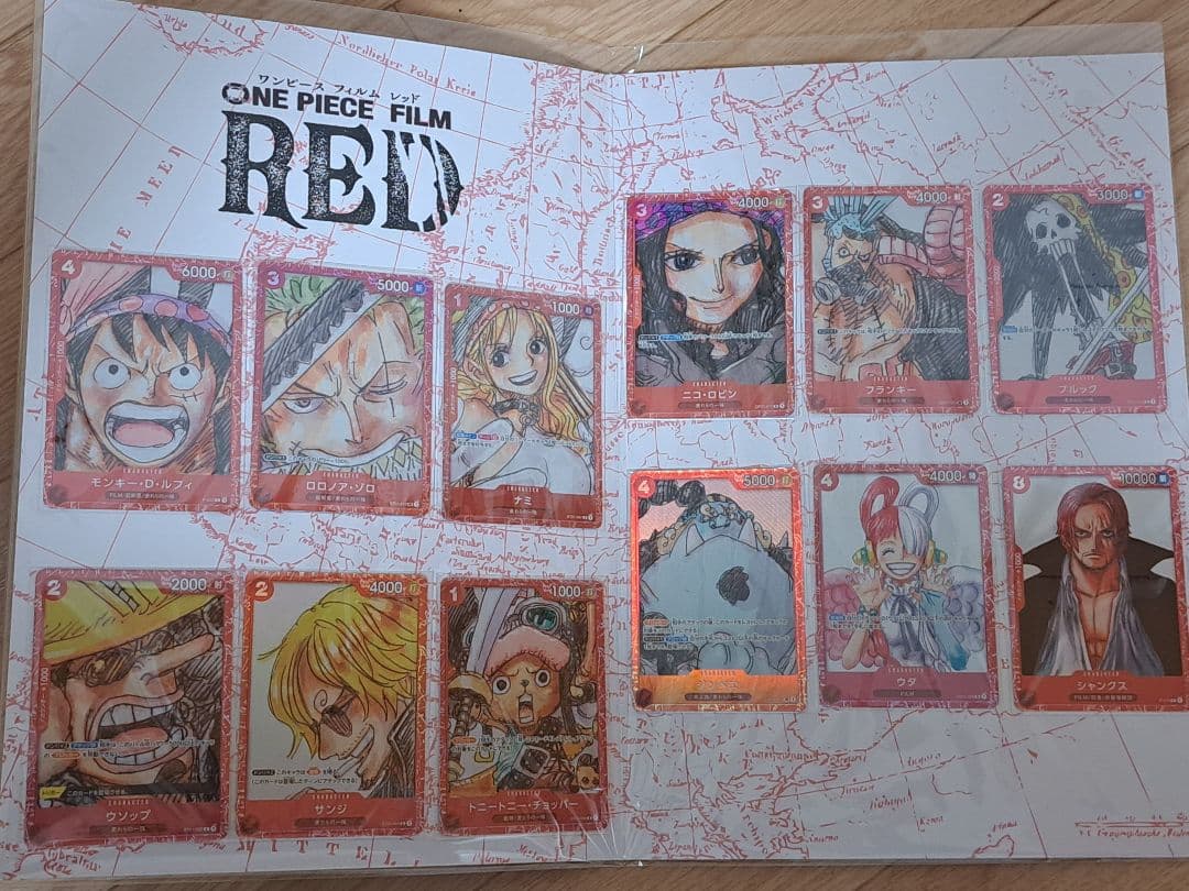 ワンピースカードゲーム プレミアムカードコレクション　FILM RED