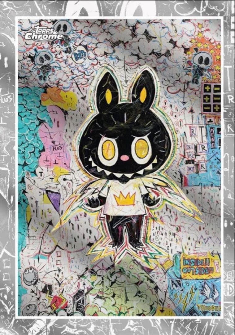 LABUBU TOPPS コラボ BOX 正規品 Chrome 3 BoX