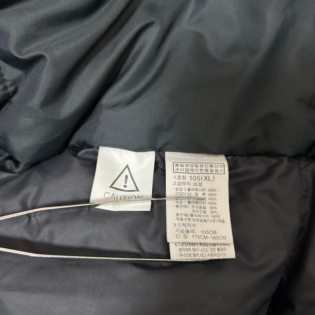 日本未入荷　海外限定　ノースフェイス　ホワイトレーベル　ロングダウンコート 黒