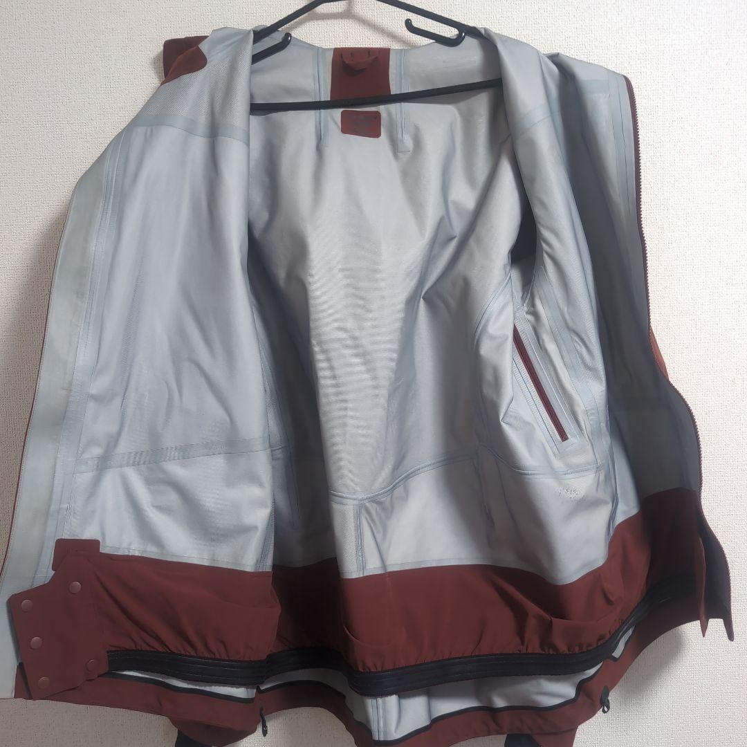 s*u様 salomon QSTジャケットgoretex pro ビブパンツ ブ