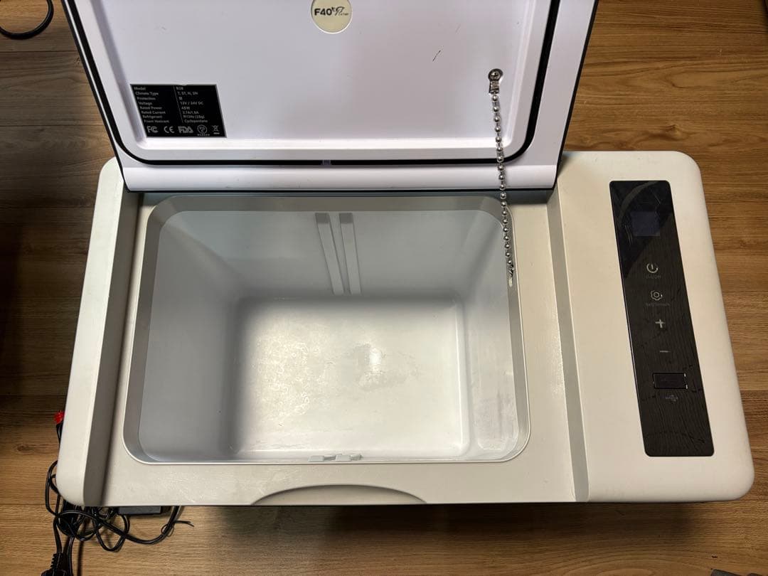 車載ポータブル冷蔵庫 F40C4TMP 28L大容量 12V DC