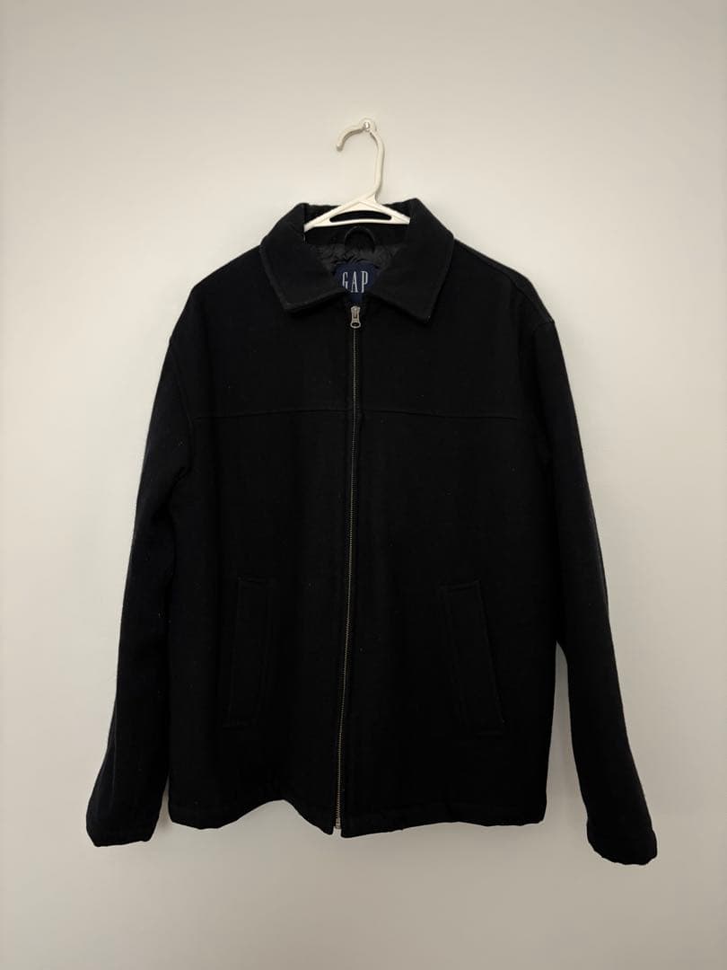 90〜00s OLDGAP 黒 ジャケット ジッパー付き