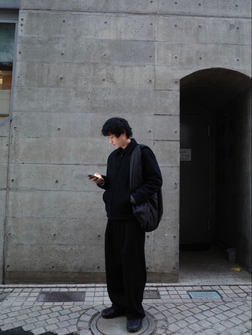 90〜00s OLDGAP 黒 ジャケット ジッパー付き