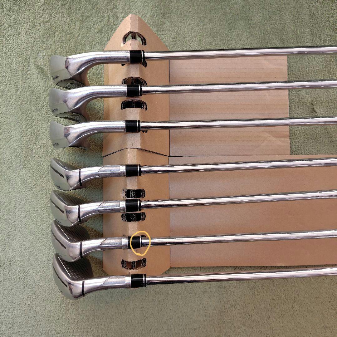 テーラーメイド ステルスHDアイアン7本セット(#5〜#A) スチールシャフトS