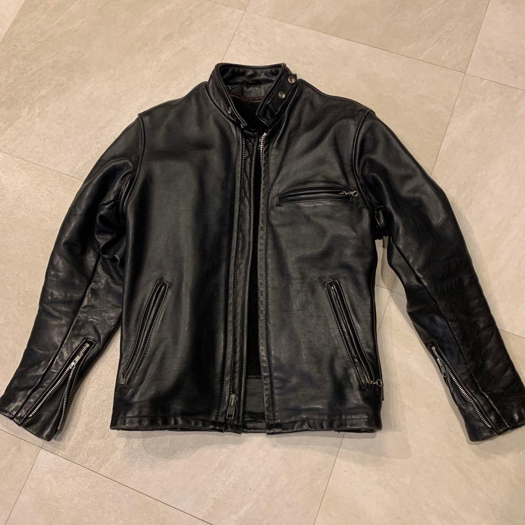 美品 schott 641 ライナー付 シングルレザージャケット