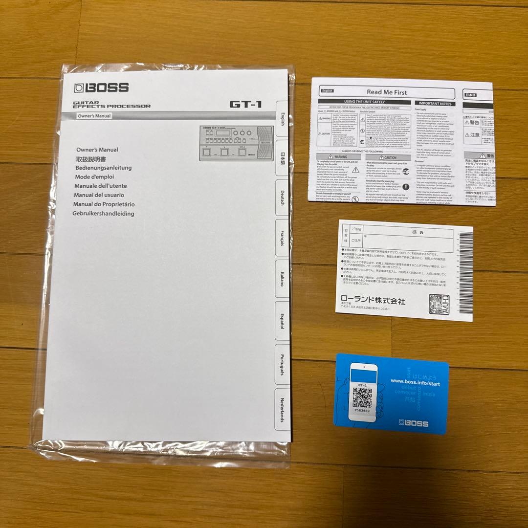 BOSS GT-1 BOSS PSA-100S セット