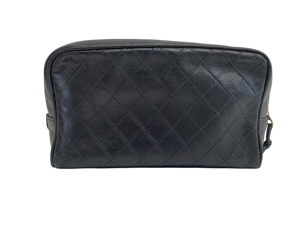 シャネル 1番台 ビコローレ レザー ヴィンテージ ポーチ MBZ023