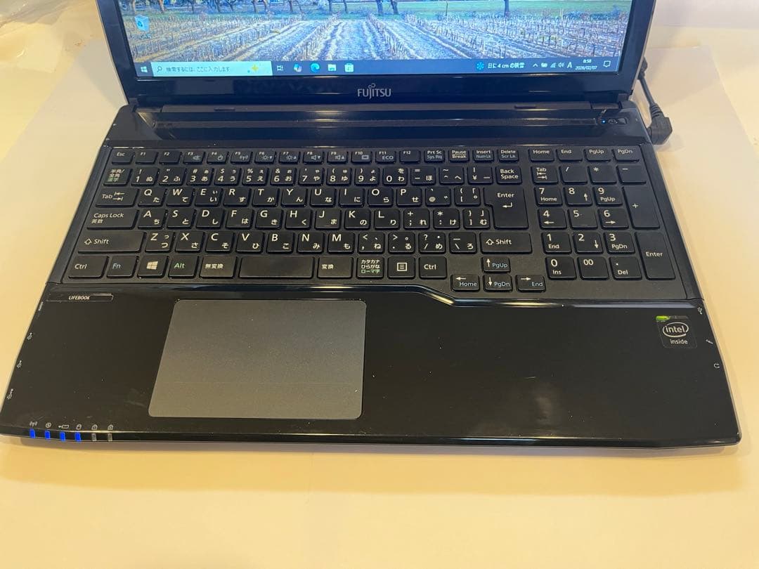Fujitsu ノートPC 15.6インチ FMVWRA1 ACアダプタ付き