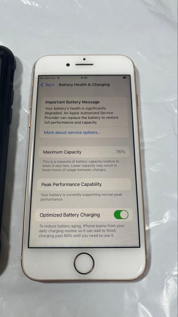 iPhone 8 ゴールド + ケース 64gb