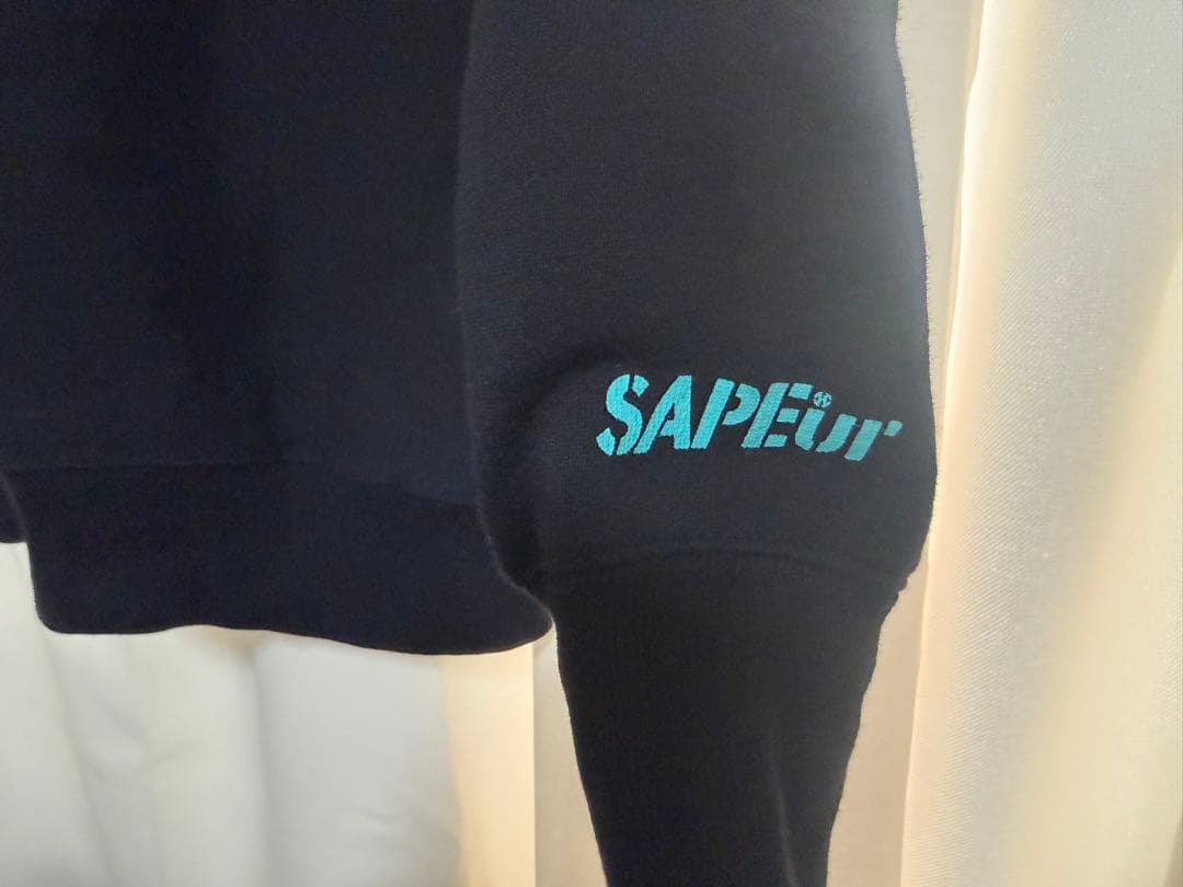 マック育児中様 SAPEur CHERISH&CO. スウェットBlack