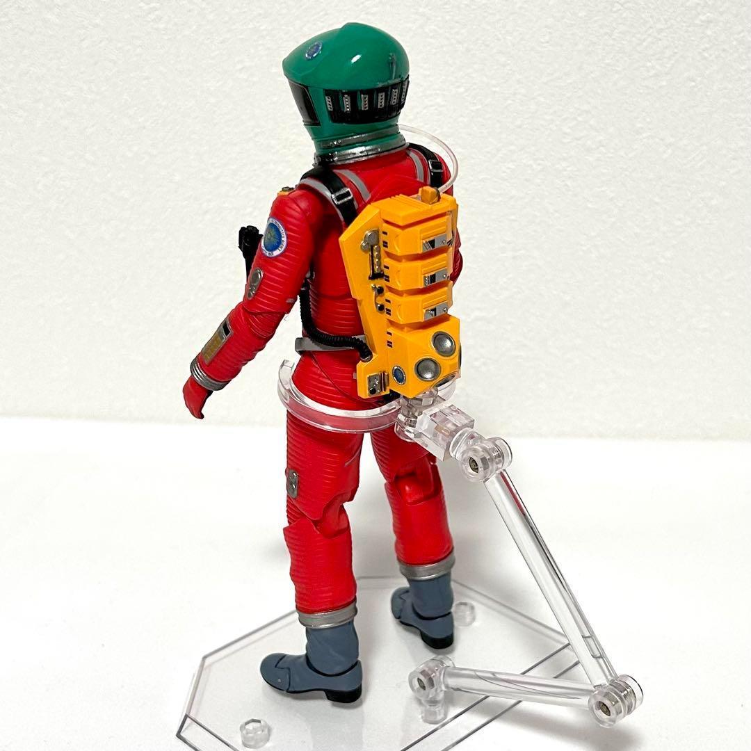 マネマネ様メディコムトイMAFEXSPACE SUITグリーンヘルメットオレンジ