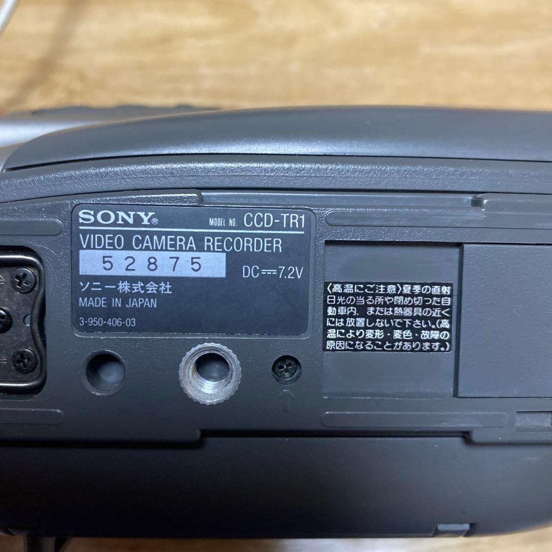SONY video Hi8 ビデオカメラ CCD-TR1