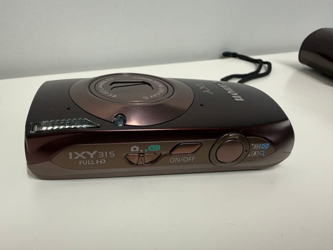 Canon　IXY 31S 充電器　ブラウン コンデジ　動作品