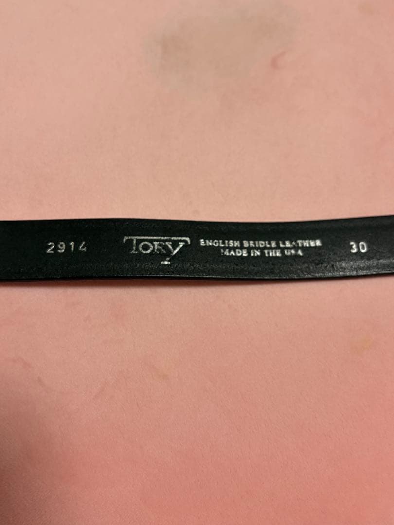 TORY ブラック ベルト 30 美品
