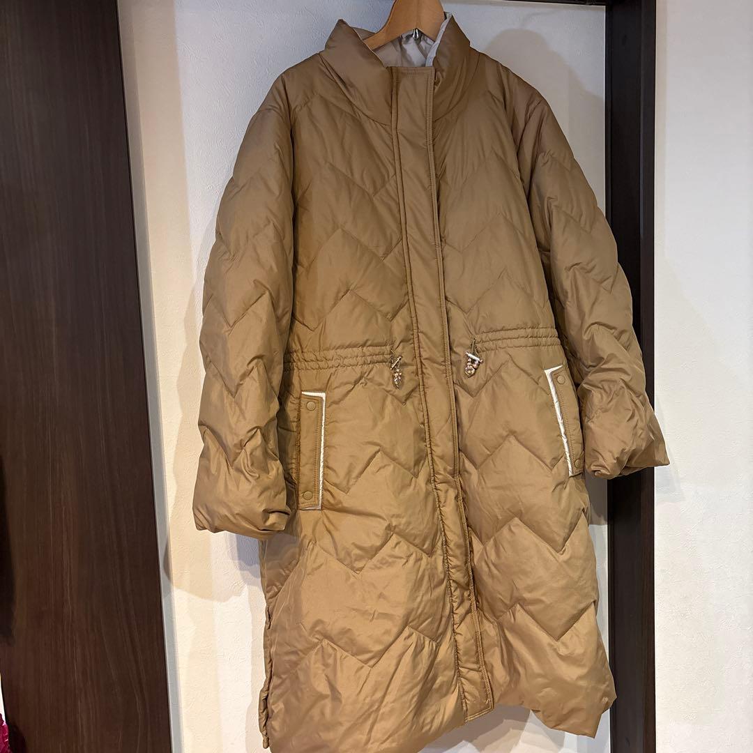 ロングダウンジャケット Leilian サイズ17＋