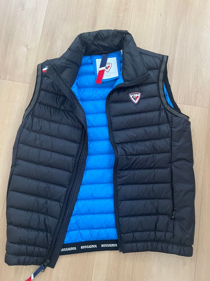 ROSSIGNOL ブラックダウンベスト
