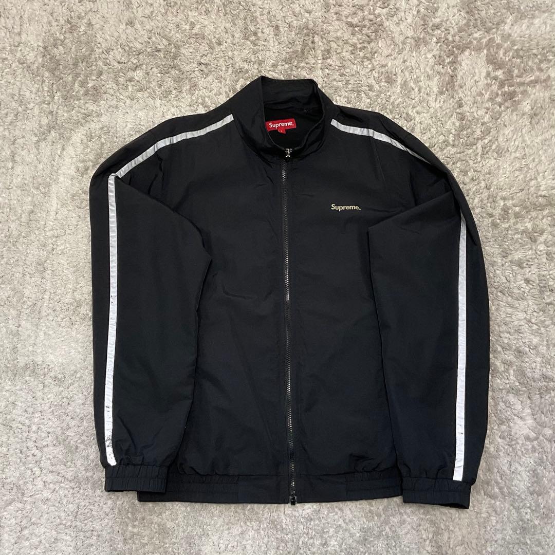 ジャケット・アウター Supreme Reflective Stripe Track Jacket
