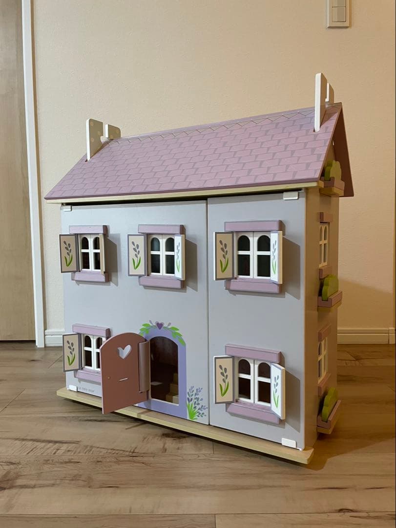 レトイバン【LE TOY VAN】　木製ドールハウス（ラベンダーハウス）