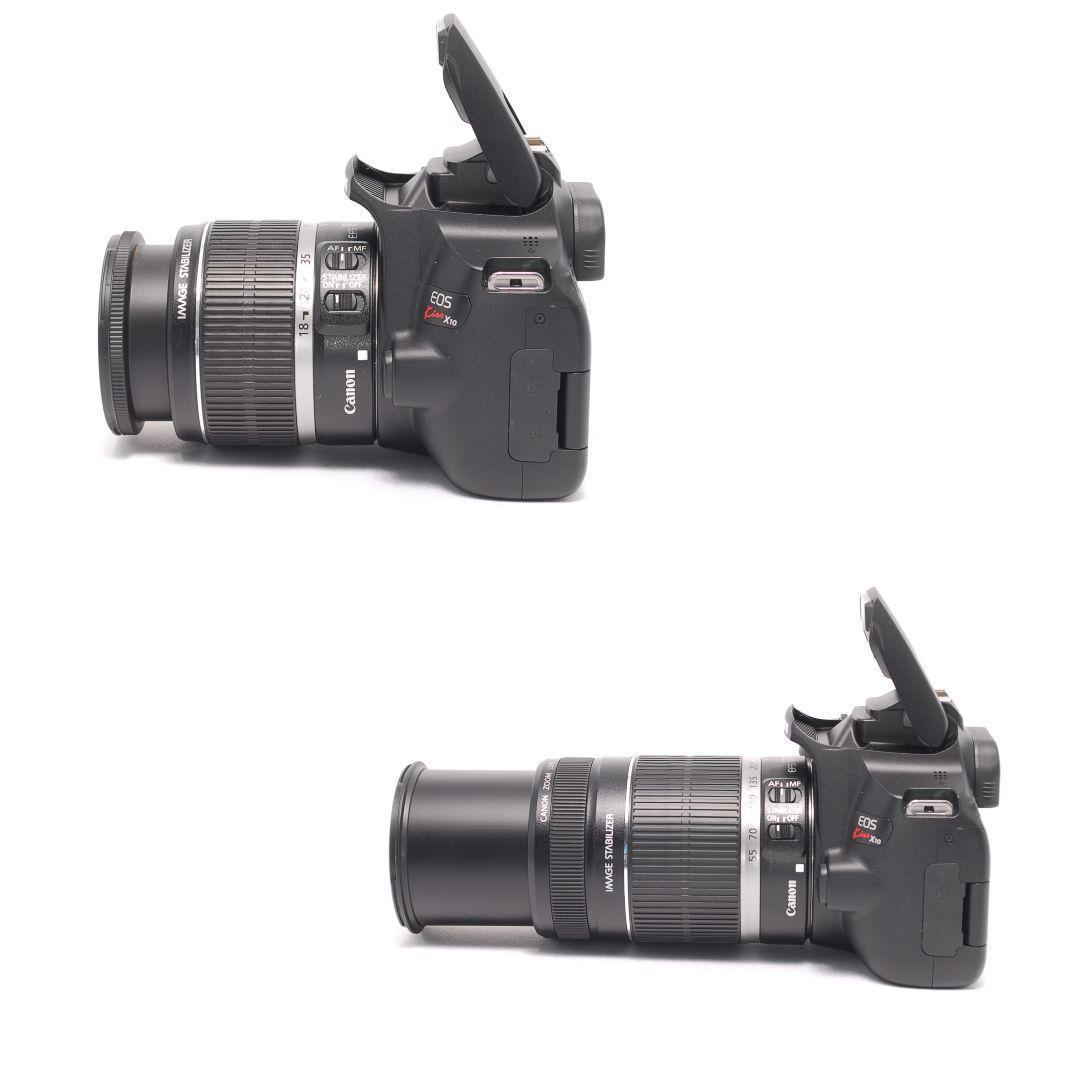 ❤即購入1000円OFF❤ キャノン Kiss X10 手ブレ補正 ダブルズーム