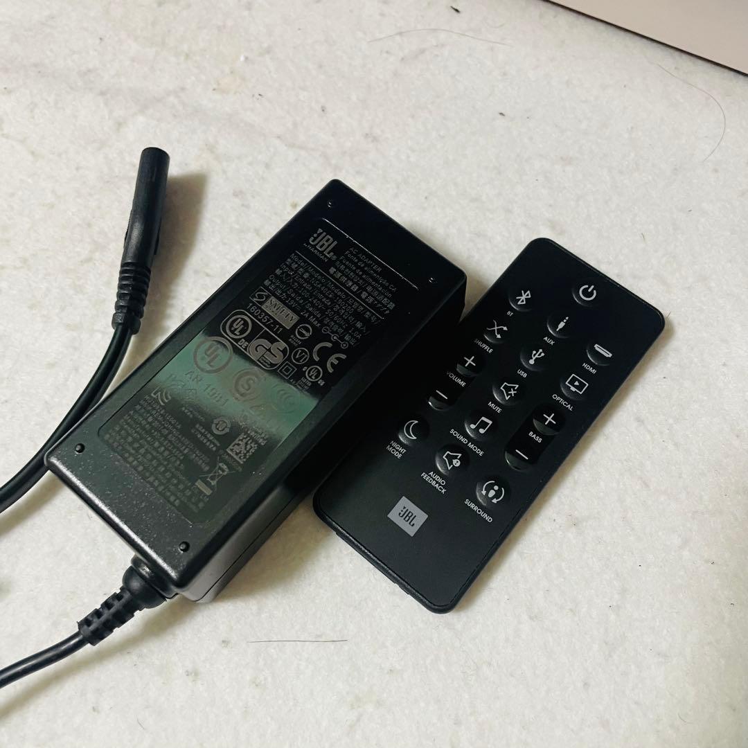美品 JBL Bar studio 2.0 サウンドバー リモコン付
