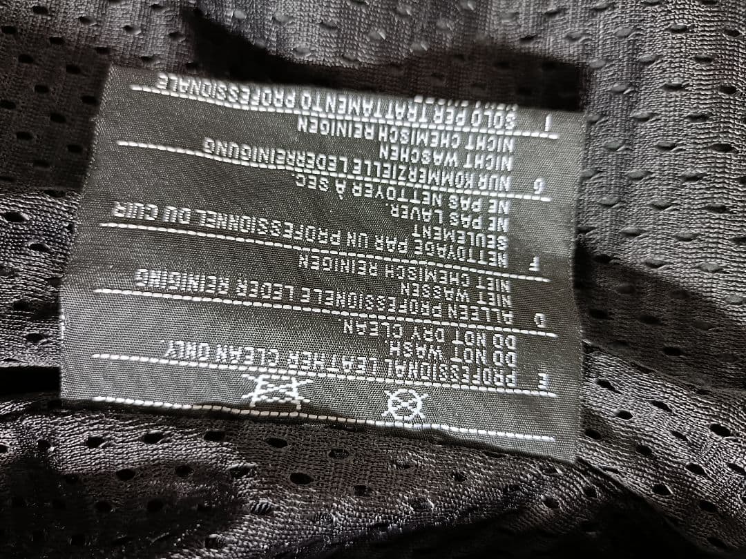 ハーレー本革ブラックレザーシングルライダースジャケットS(日本のM〜Lサイズ程)