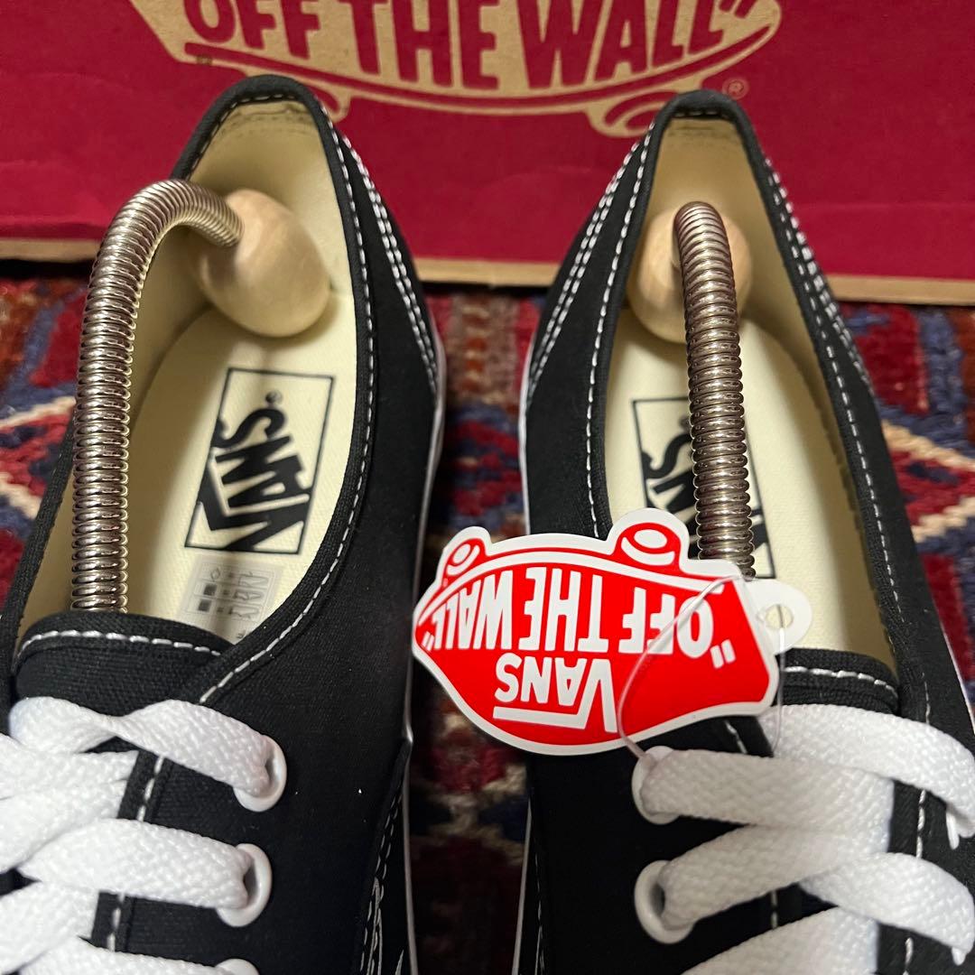 靴 VANS AUTHENTIC CHECKER FLAME BLACK