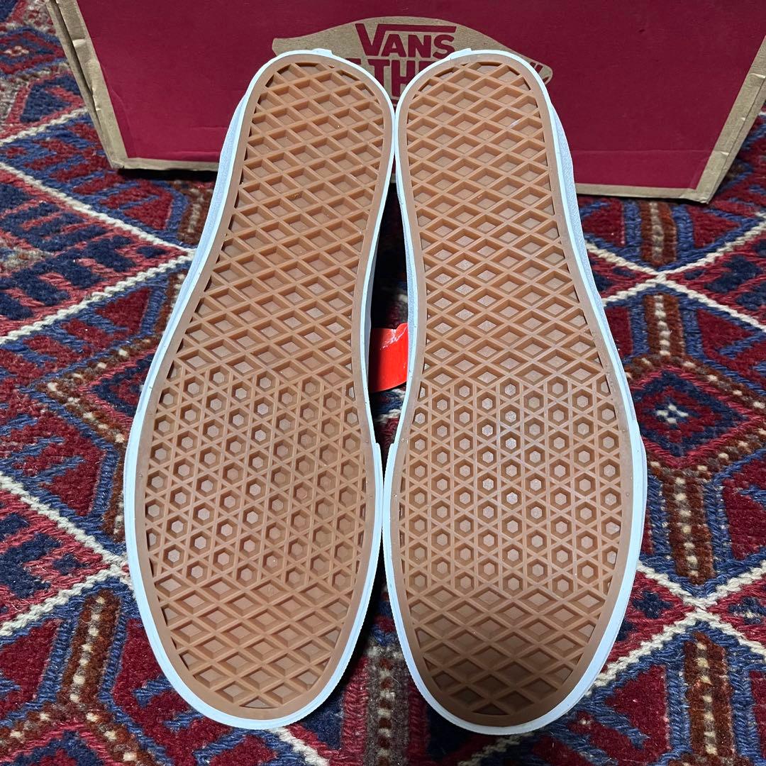 靴 VANS AUTHENTIC CHECKER FLAME BLACK
