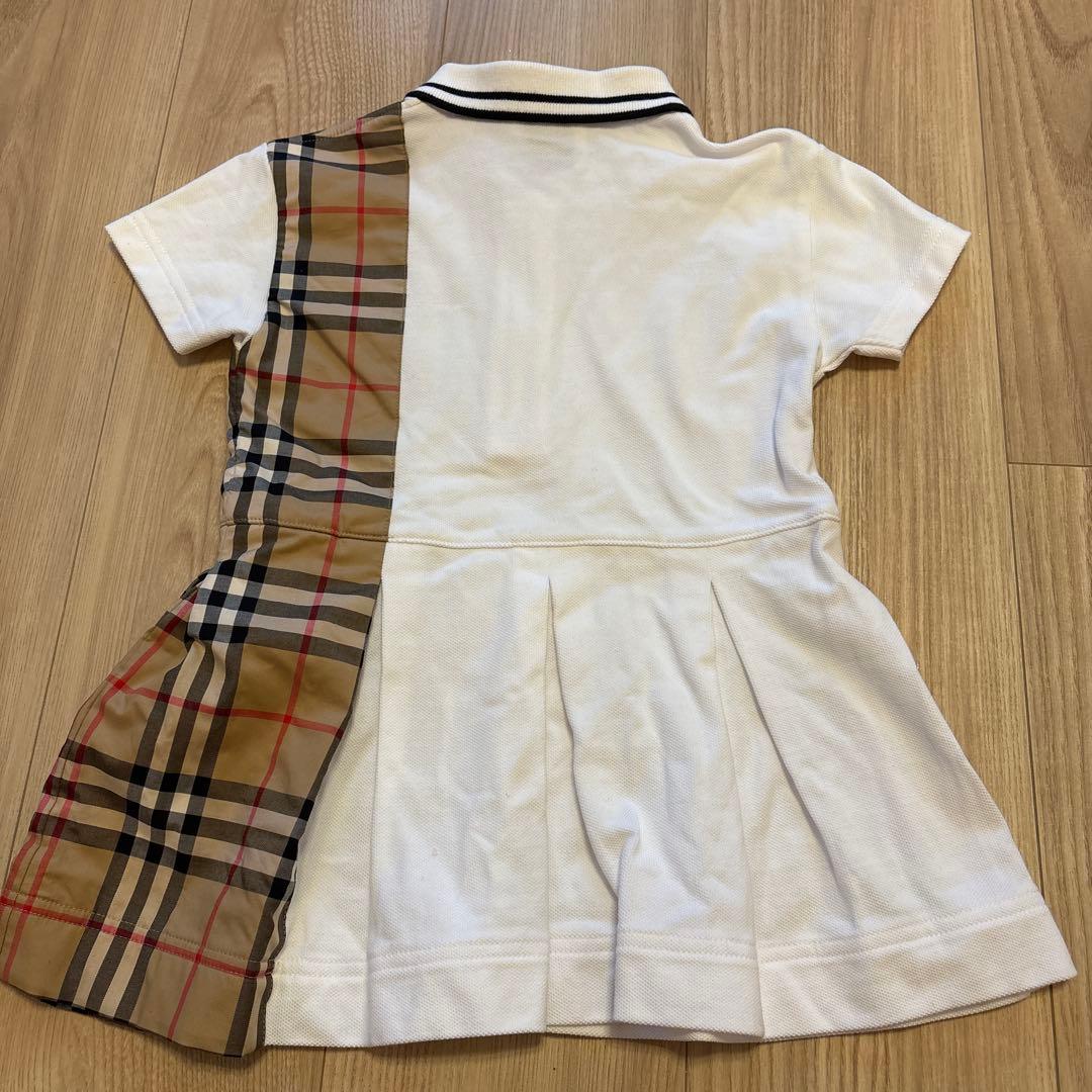BURBERRY 半袖ポロワンピース 100cm
