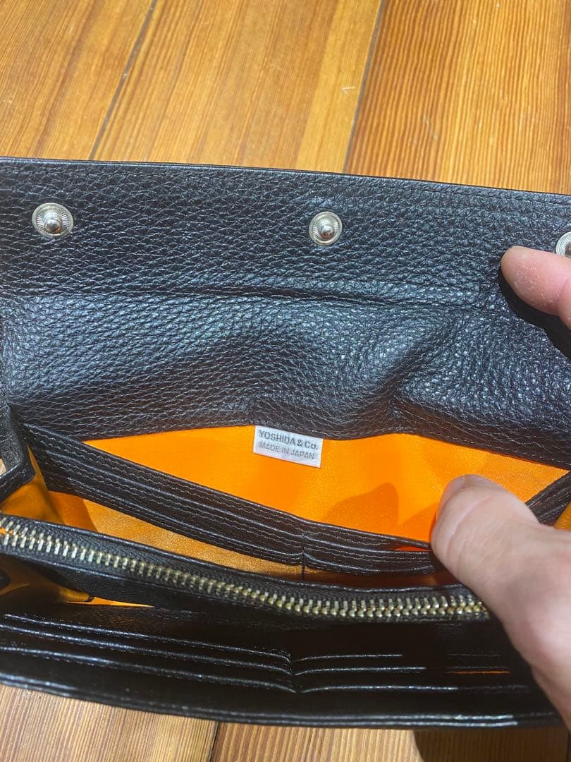 PORTER CALM ポーター カーム 長財布 シュリンクレザー 長財布