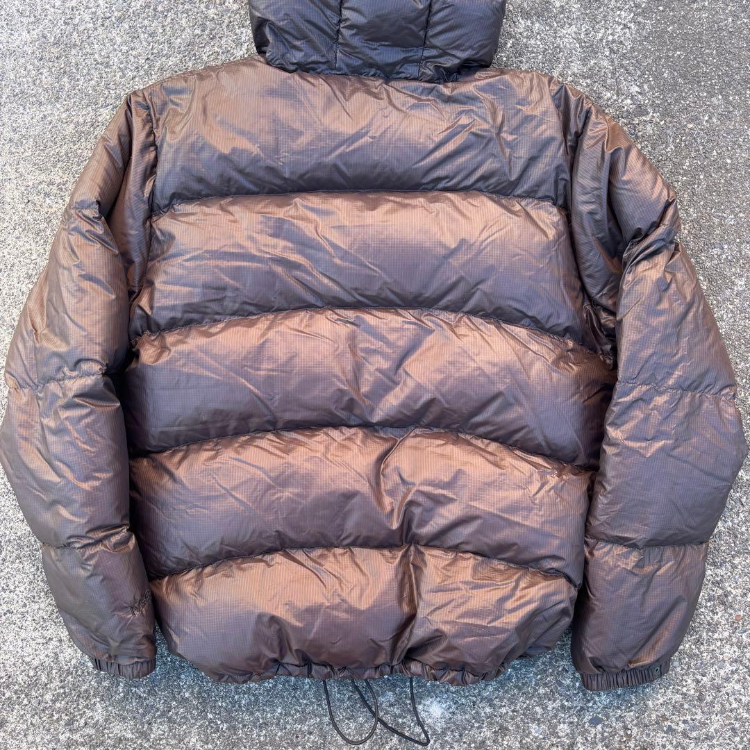 Marmot brown ダウンジャケット ダウンパーカー tech