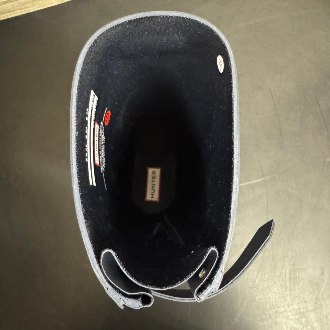 ☆未使用　HUNTER　レインブーツ　ショート バック アジャスタブル　UK6