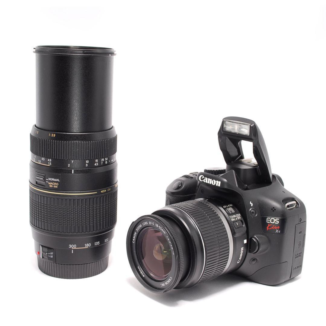 ❤即購入1000円OFF❤ キャノン Kiss X4 望遠レンズ 吉田カバン付き