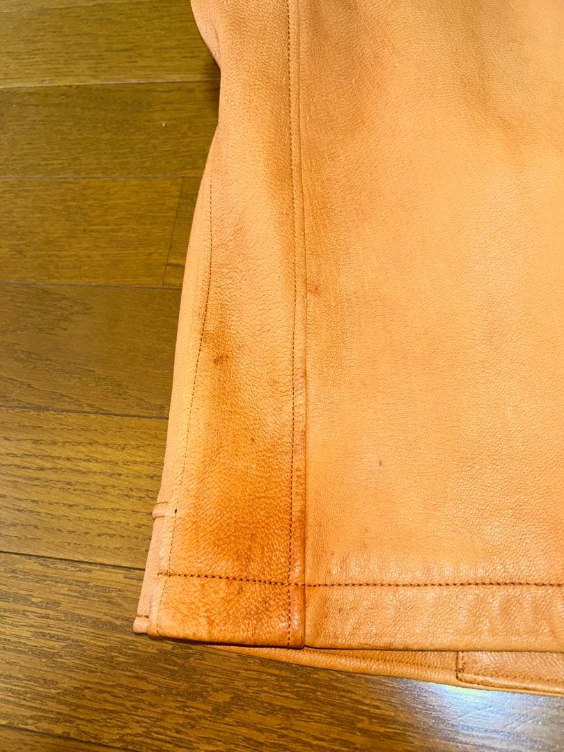 JACK ROSE ジャックローズ　シングルライダースジャケット　山羊革