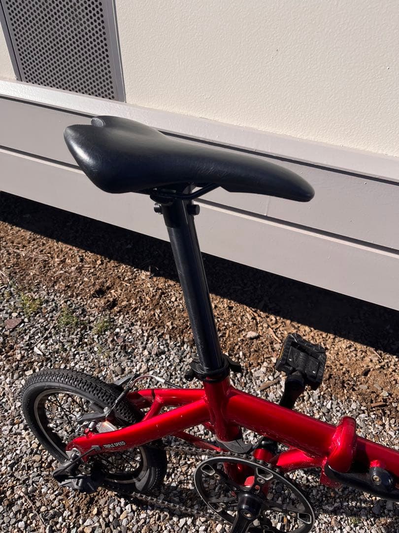 ルノー ウルトラライト7 ギア3段 折り畳み自転車 輪行バッグとチューブ付き