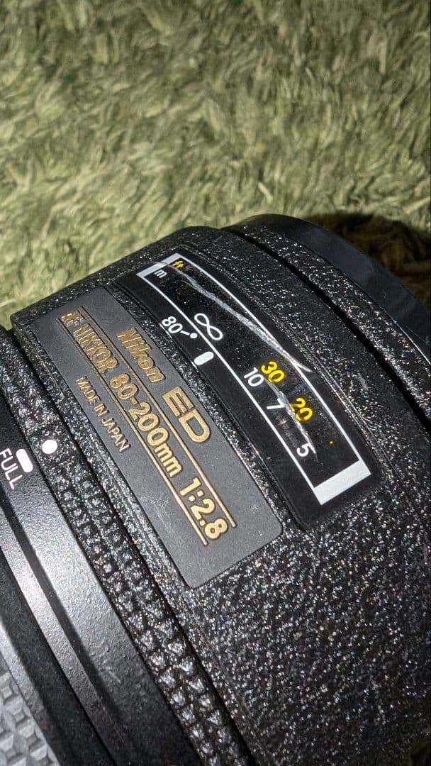 レンズ(ズーム) AF Nikkor ED80-200mm F2.8D