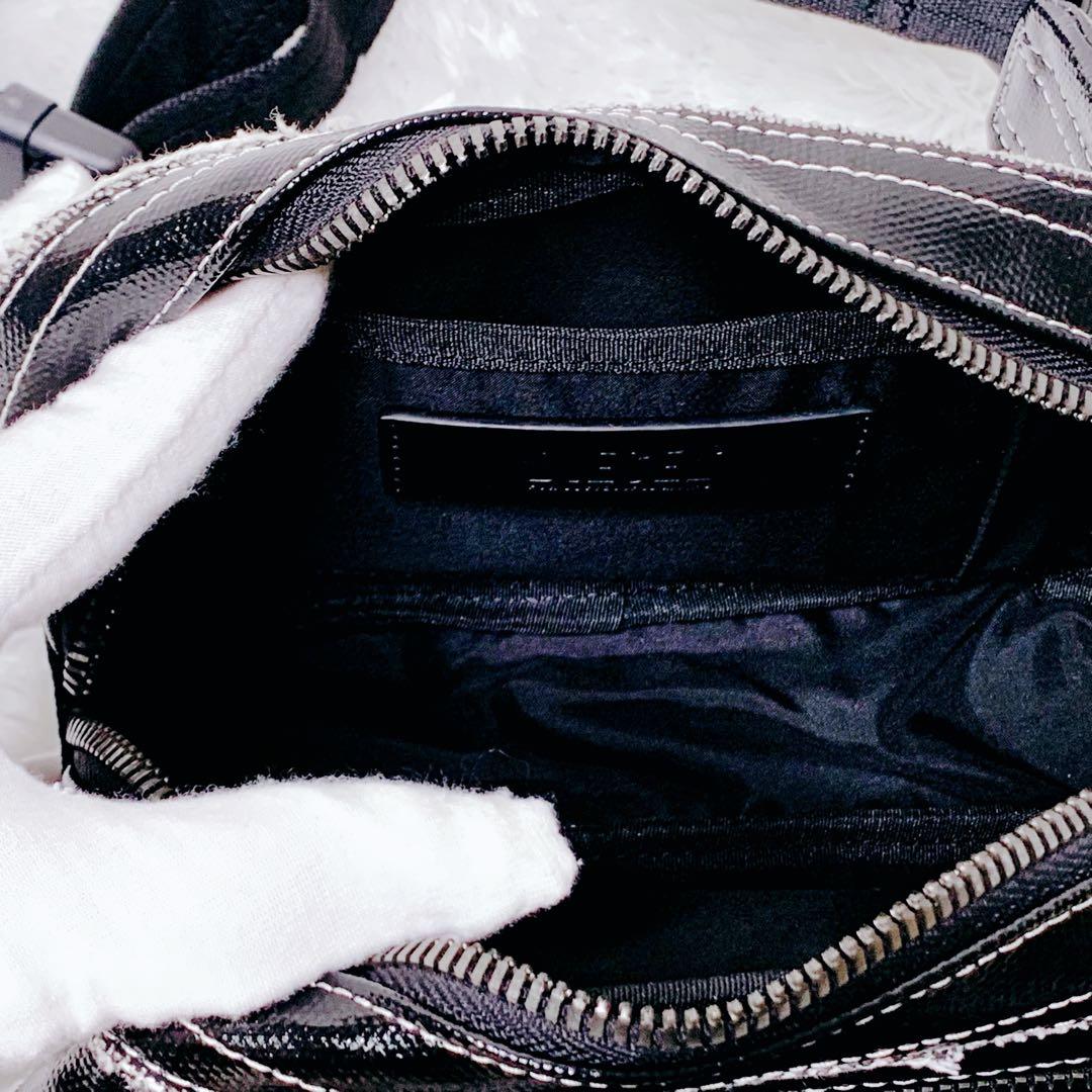 DIESEL ディーゼル ロゴプレート y2k ボディバッグ 黒