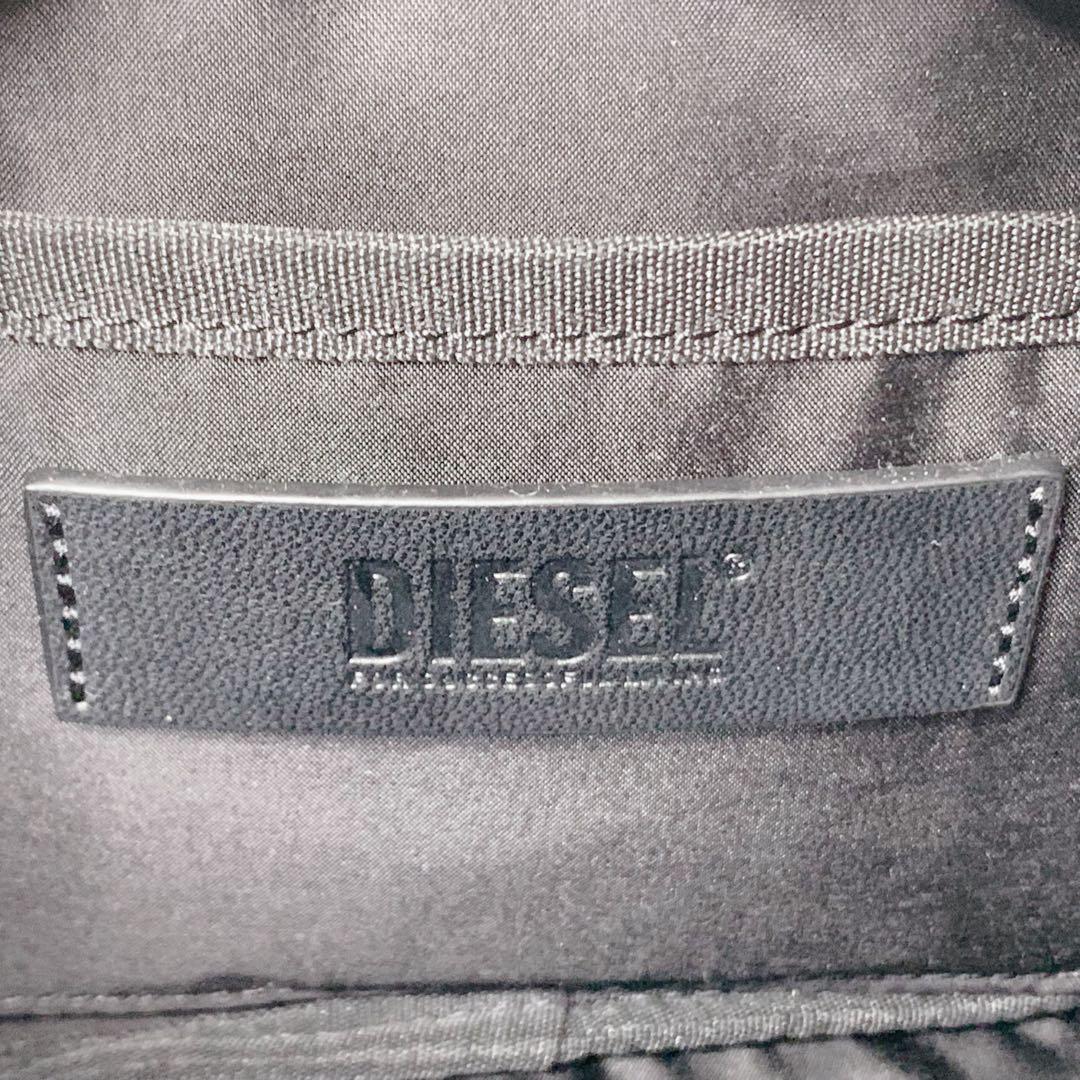DIESEL ディーゼル ロゴプレート y2k ボディバッグ 黒