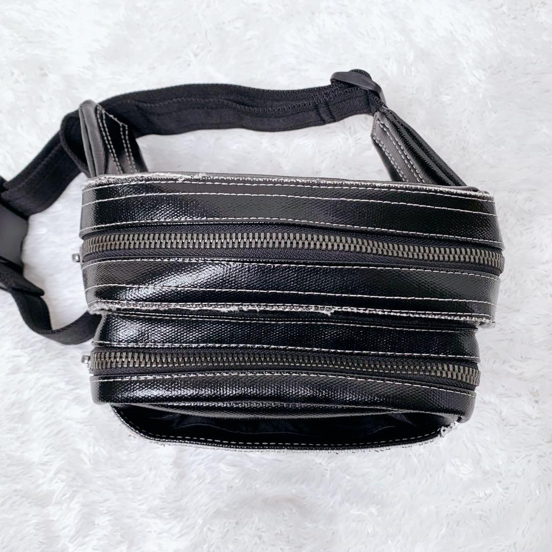 DIESEL ディーゼル ロゴプレート y2k ボディバッグ 黒