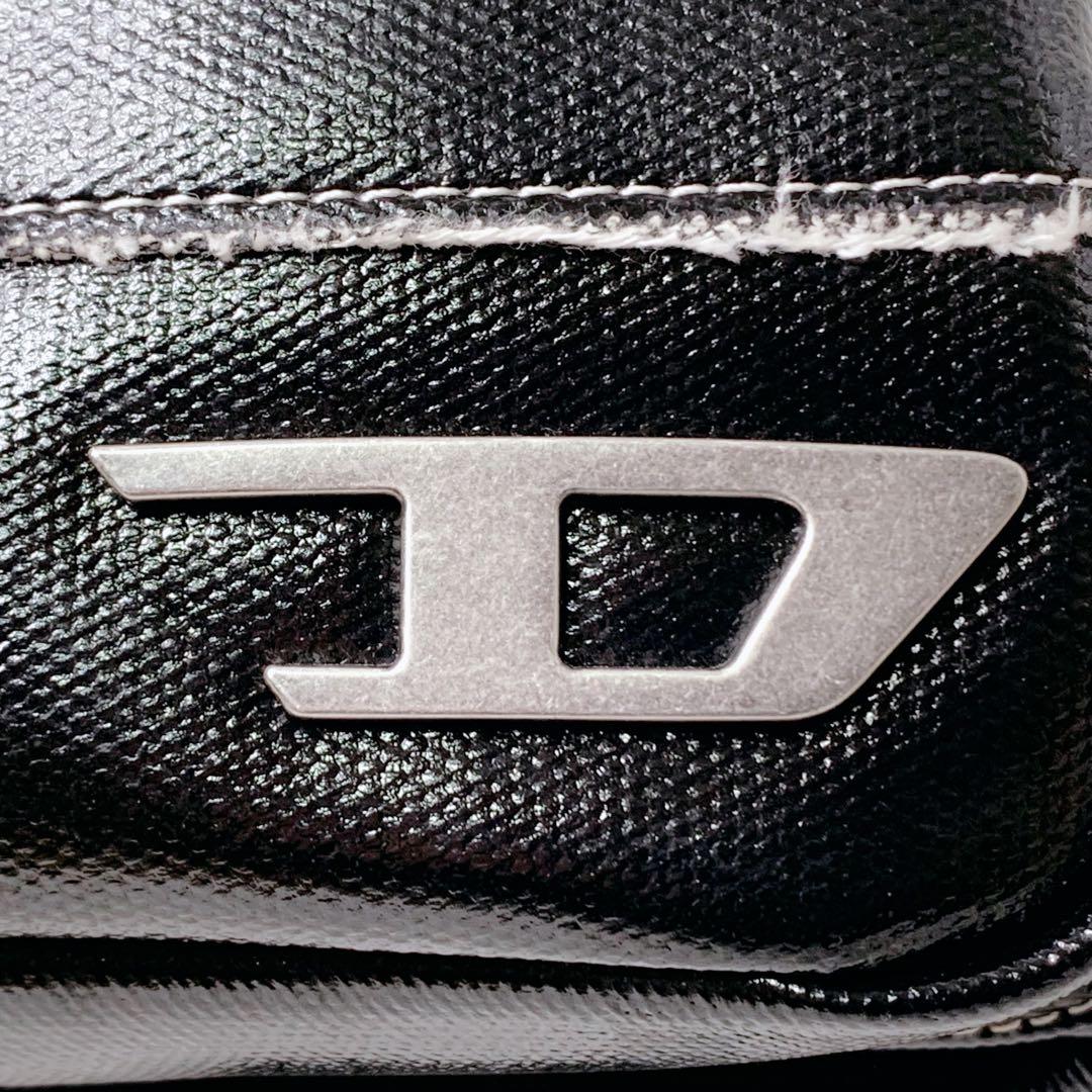 DIESEL ディーゼル ロゴプレート y2k ボディバッグ 黒