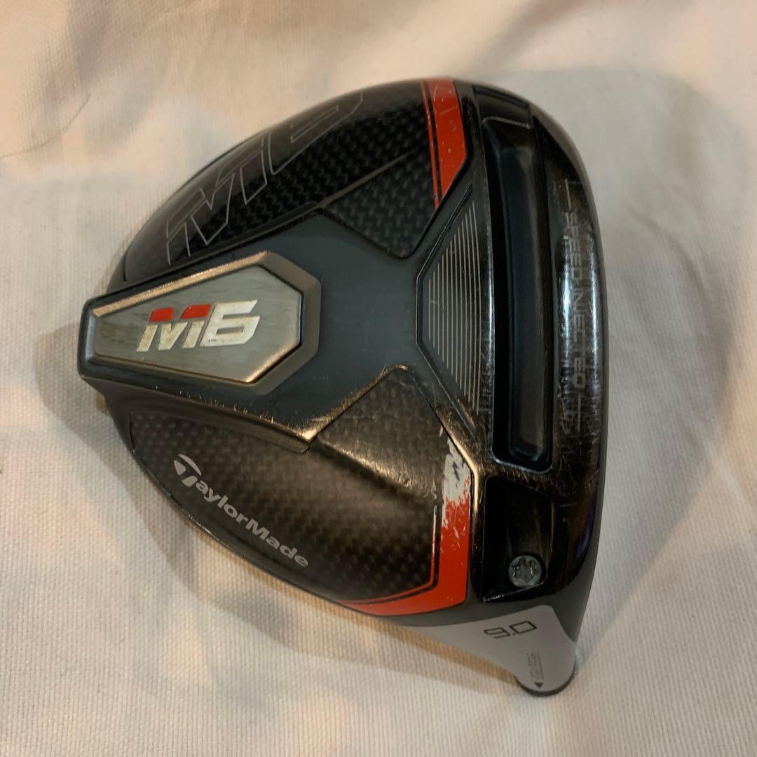 TaylorMade M6 ドライバー ヘッド　カバー付き