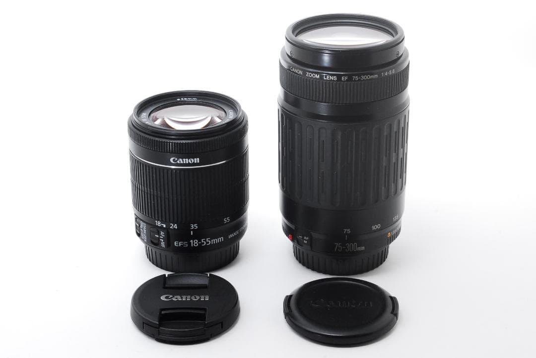 バリアングル回転液晶搭載☘️Canon Kiss X7i ダブルレンズセット